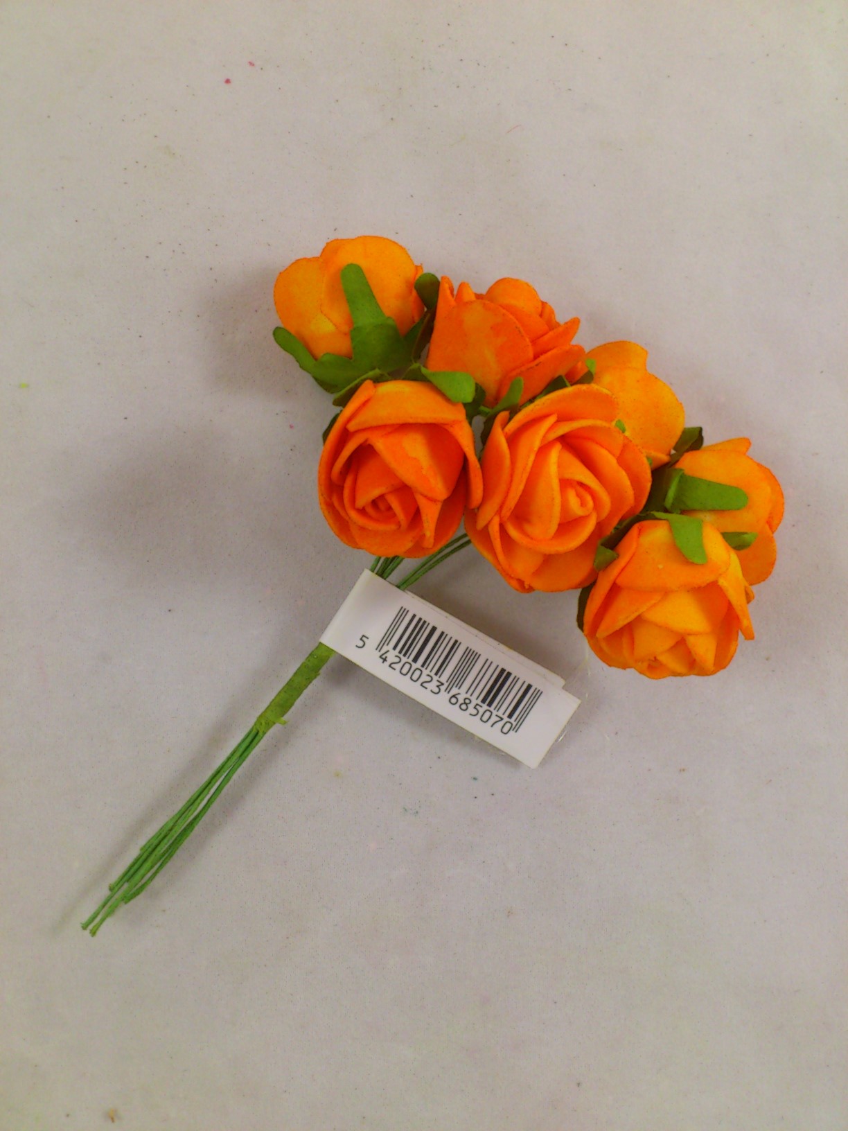 Schaum medi Rose 3 cm orange (7 st.)